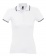 Рубашка поло женская Practice Women 270, белая с темно-синим фото 6