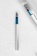 Ручка перьевая PF One, серебристая с синим фото 3
