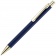 Ручка шариковая Lobby Soft Touch Gold, синяя фото 1