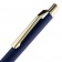 Ручка шариковая Lobby Soft Touch Gold, синяя фото 7
