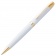 Ручка шариковая Razzo Gold, белая фото 3