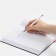Ручка шариковая Slim Beam, белая фото 6