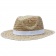 Шляпа Daydream, бежевая с белой лентой фото 1