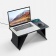 Складной стол для ноутбука с беспроводной зарядкой Kickstand Table, серый фото 1