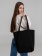 Сумка для покупок на молнии Shopaholic Zip, черная фото 13