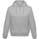 Толстовка мужская Hooded Full Zip серый меланж фото 2