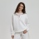 Толстовка на молнии унисекс FLOW, белая, размер XL/2XL фото 16