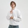 Толстовка на молнии унисекс FLOW, белая, размер XL/2XL фото 18
