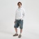 Толстовка на молнии унисекс FLOW, белая, размер XL/2XL фото 25