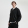 Толстовка на молнии унисекс FLOW, черная, размер 3XL/4XL фото 16