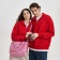 Толстовка на молнии унисекс FLOW, красная, размер 3XL/4XL фото 22