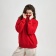Толстовка на молнии унисекс FLOW, красная, размер 3XL/4XL фото 25