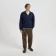 Толстовка на молнии унисекс FLOW, темно-синяя, размер 3XL/4XL фото 31