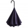 Зонт наоборот Style, трость, темно-синий фото 15