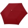 Зонт складной Carbonsteel Slim, красный фото 3