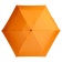 Зонт складной Five, оранжевый фото 7