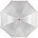 Зонт-трость Unit White, белый с красным фото 5
