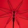 Зонт-трость Undercolor с цветными спицами, красный фото 4