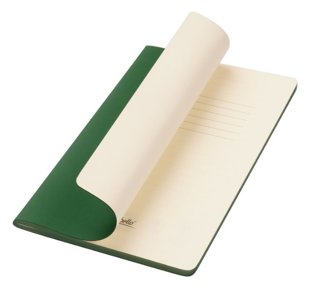 Блокнот Portobello Notebook Trend, Alpha slim, зеленый