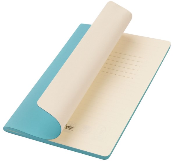 Блокнот Portobello Notebook Trend, Alpha slim, лазурный