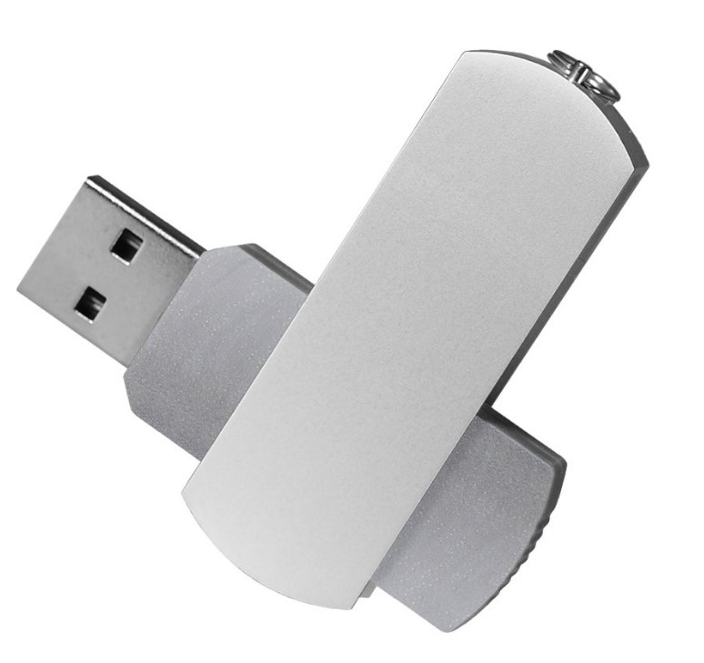 Флешка Elegante 16 Gb, серебряная
