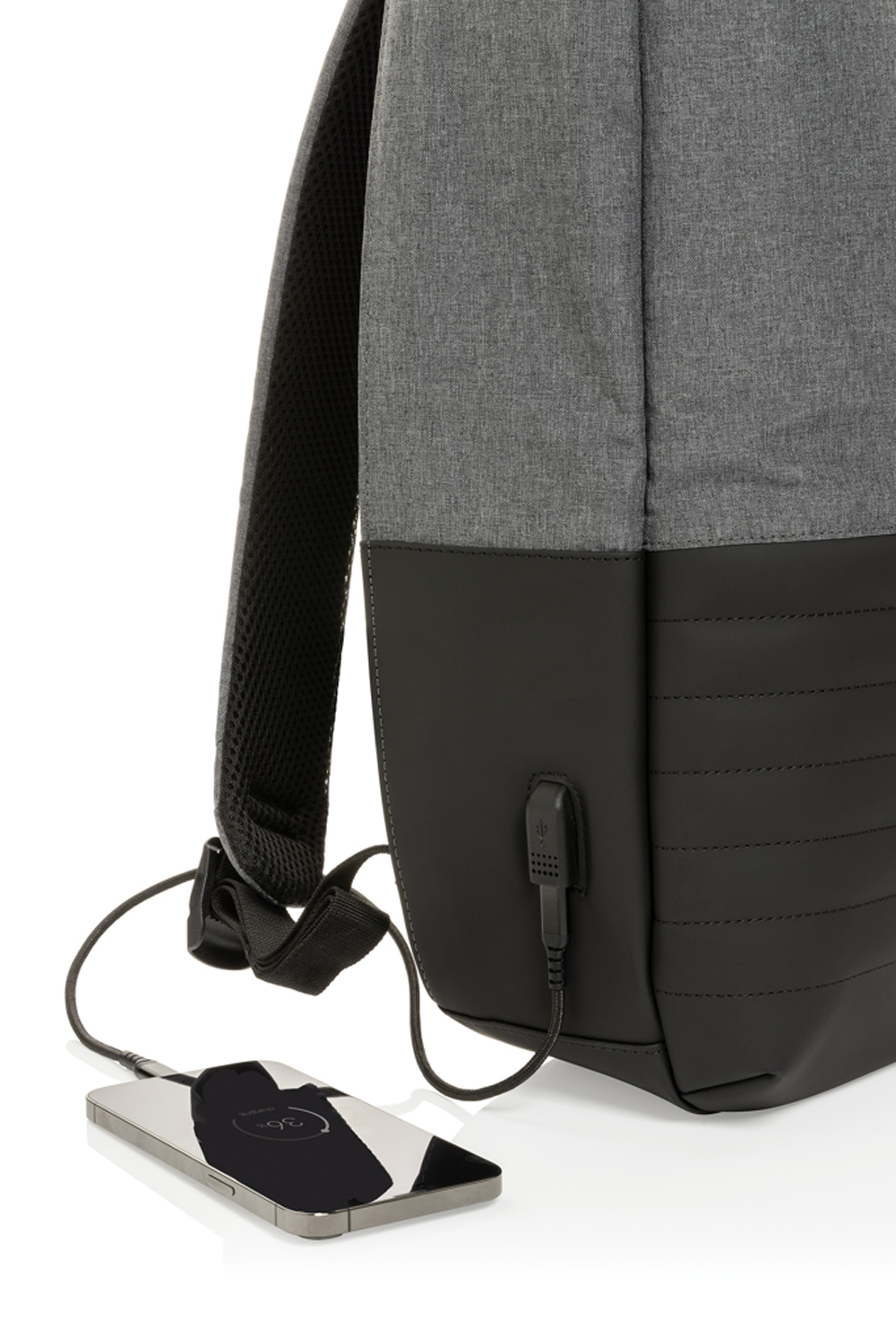 Антикражный рюкзак для ноутбука Swiss Peak с RFID-защитой из rPET AWARE™, 15,6’’