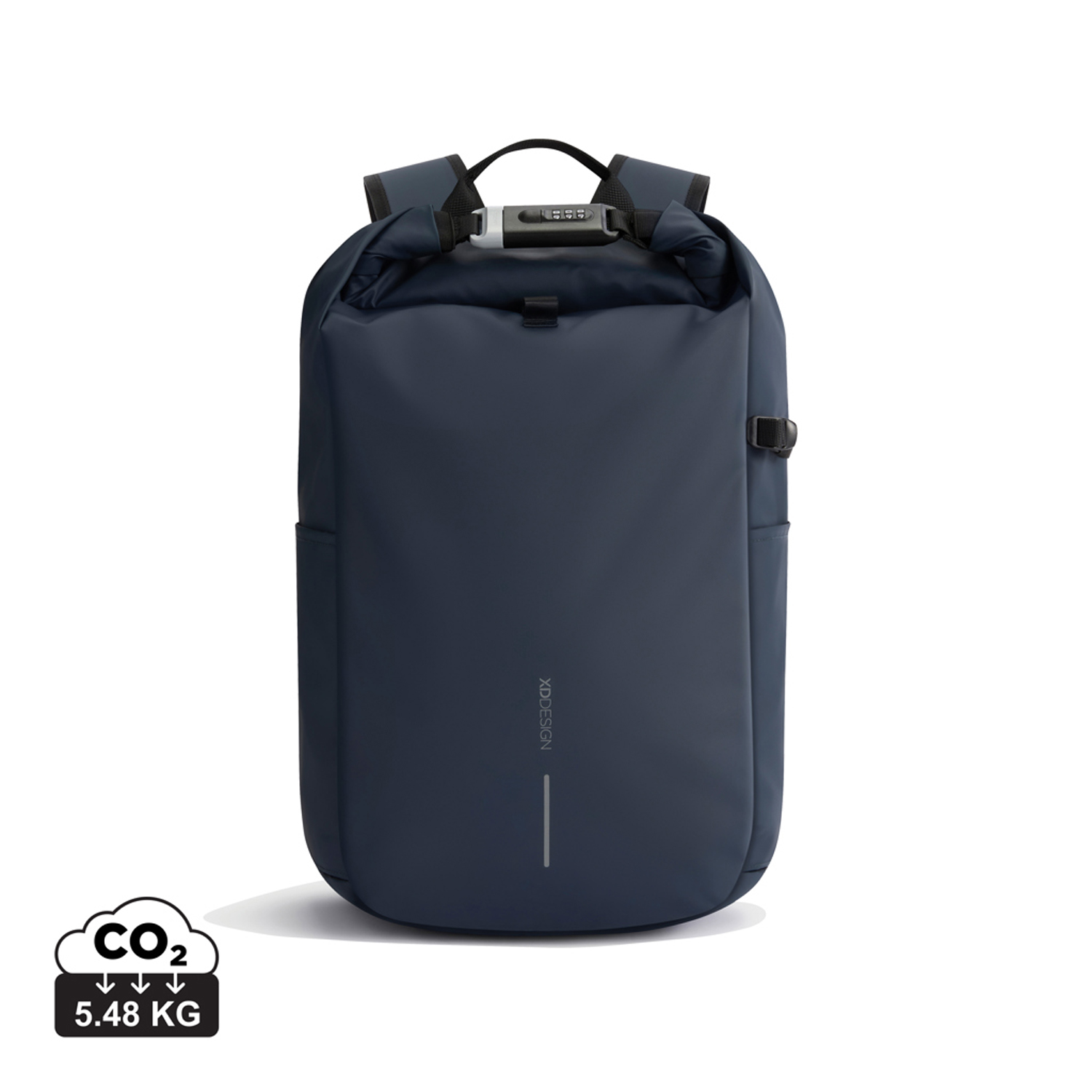 Антикражный рюкзак Urban Roll-top, темно-синий
