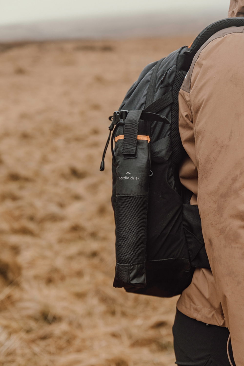 Автоматический складной зонт Nordic Drift Trail AWARE™ RPET, UPF 50+, d116 см
