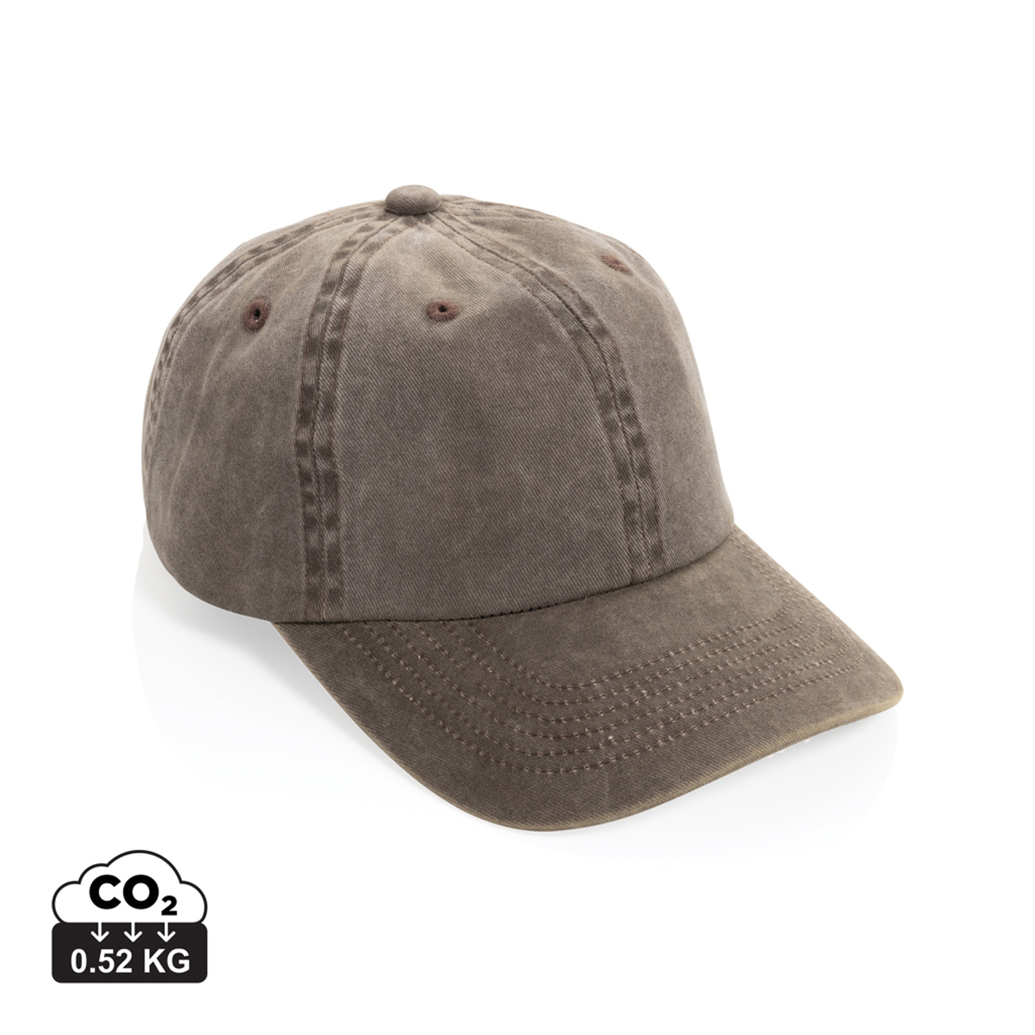 Бейсболка BEAU AWARE™ из хлопковой саржи, 6 клиньев, 270 г/м²
