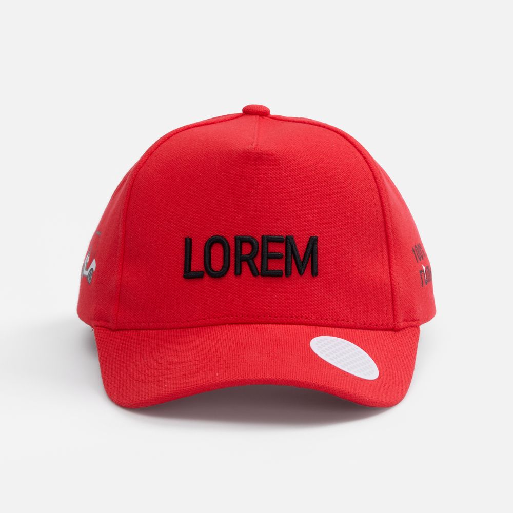 Бейсболка Forvus, красная