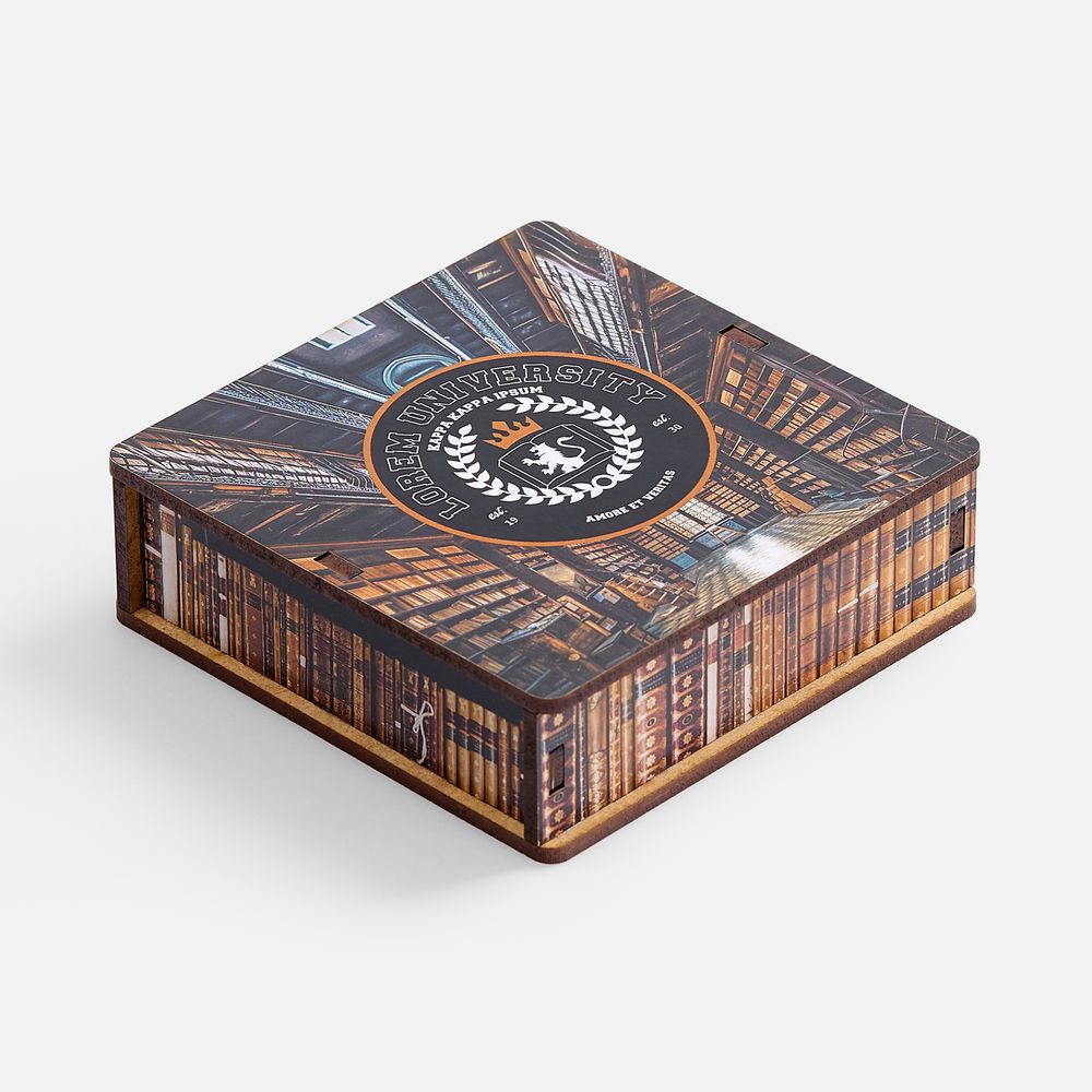 Деревянный пазл в шкатулке PuzzleBox на заказ