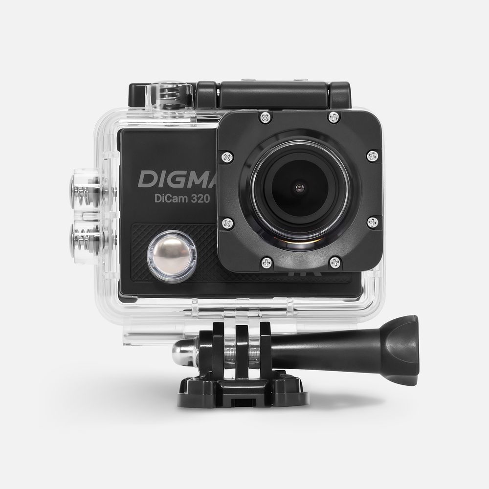 Экшн-камера Digma DiCam 320, черная