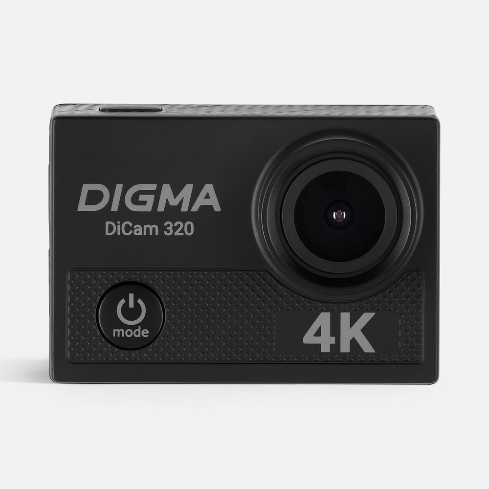 Экшн-камера Digma DiCam 320, черная
