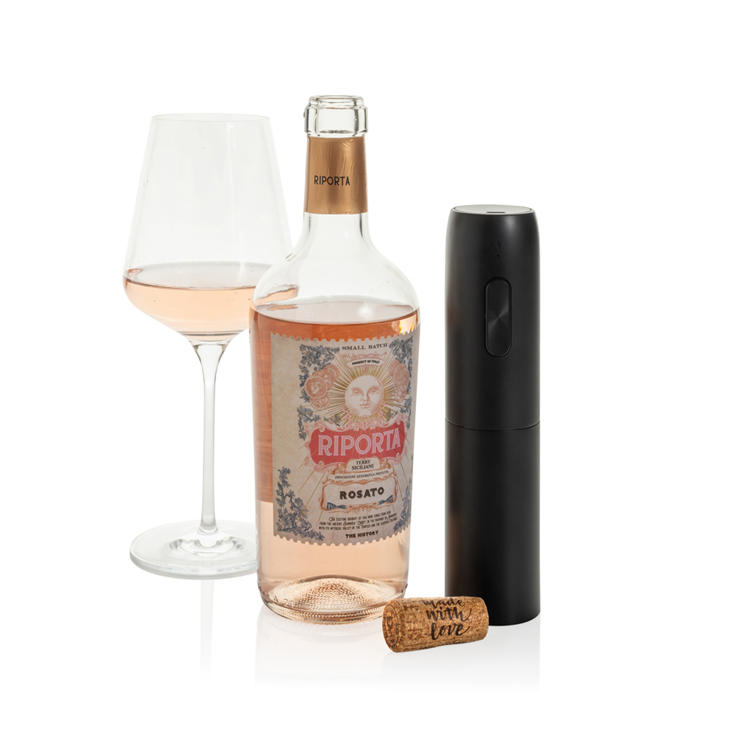 Электрический винный штопор Vino