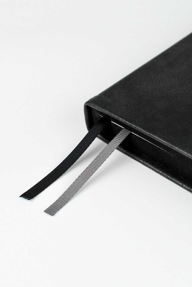 Ежедневник Leadmark, недатированный, черный