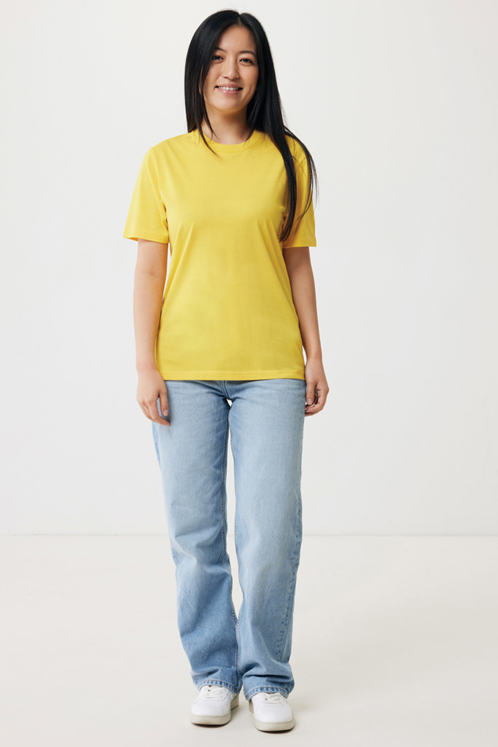 Футболка Iqoniq Sierra из переработанного хлопка, унисекс, 160 г/м²