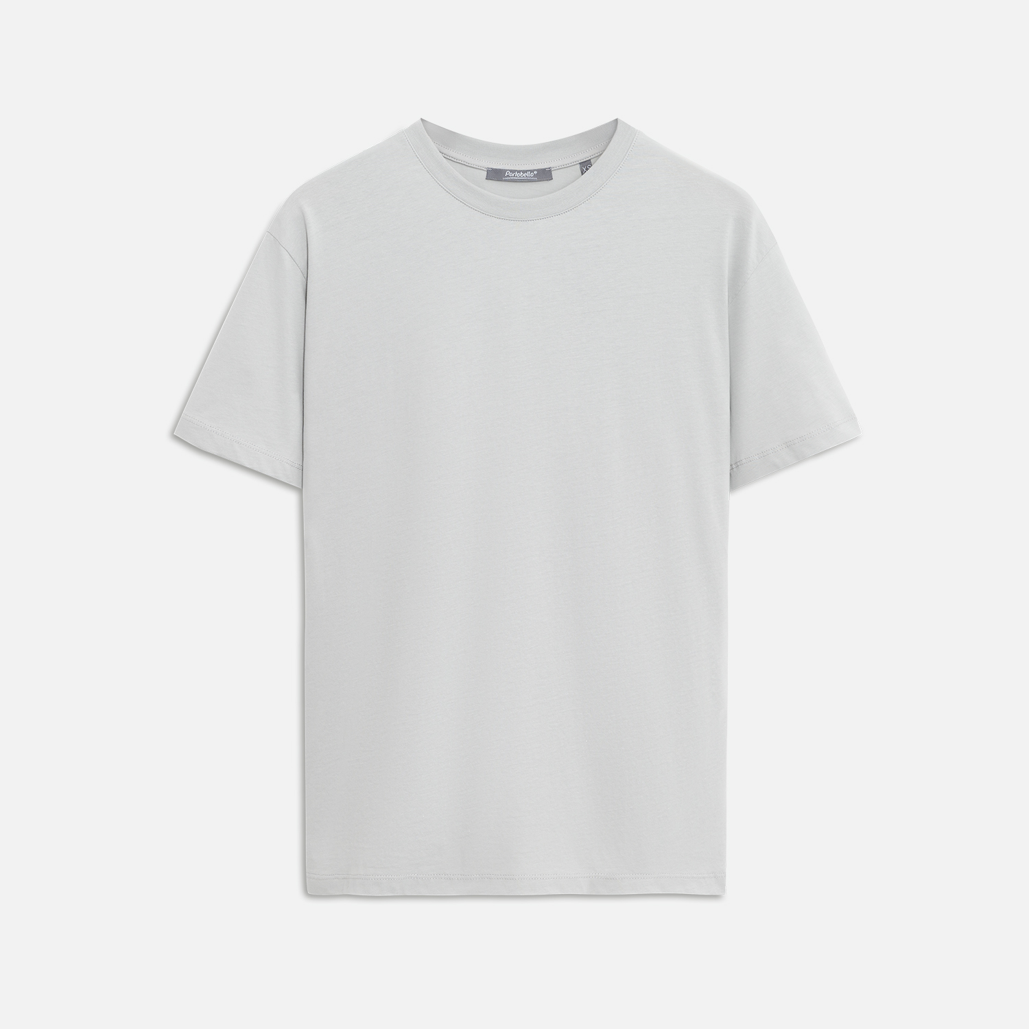 Футболка унисекс Крис (Kris), 150 гр., светло-серая, размер S