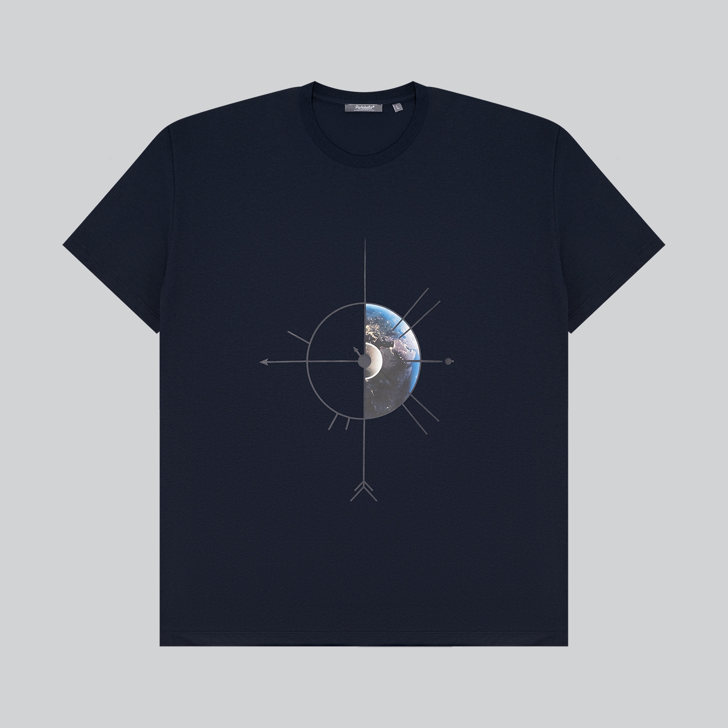 Футболка унисекс Крис (Kris), 150 гр., темно-синяя, размер XL