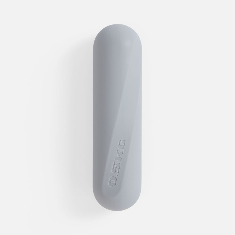 Гантель Streamline 0,5 кг, серая