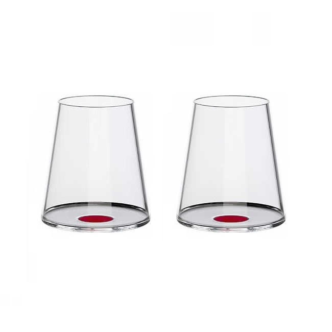 Хрустальный бокал для красного вина на магните Trebonn SplitGlass, 2 шт, 450 мл