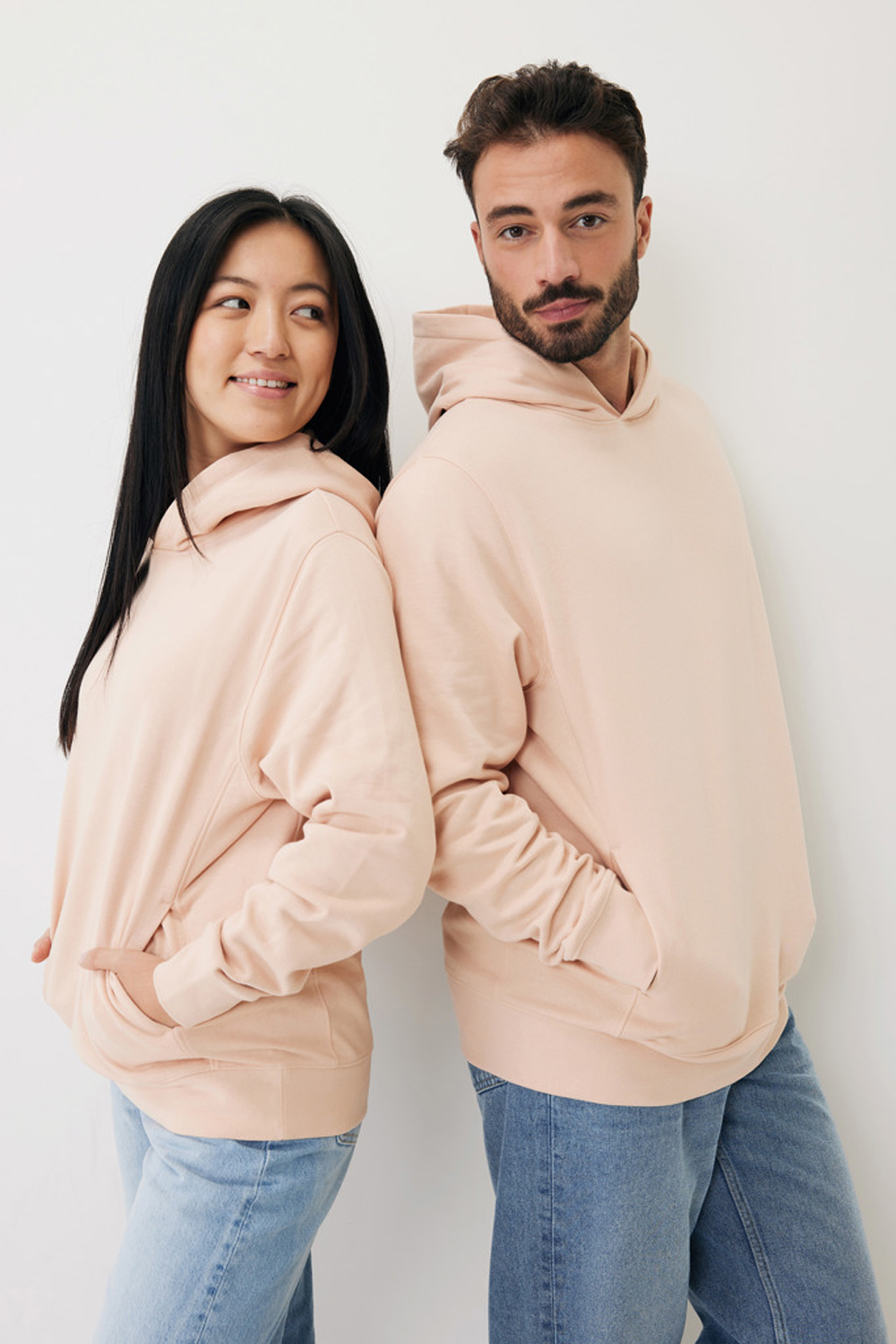 Худи Iqoniq Yengo из переработанного хлопка, унисекс, 280 г/м²