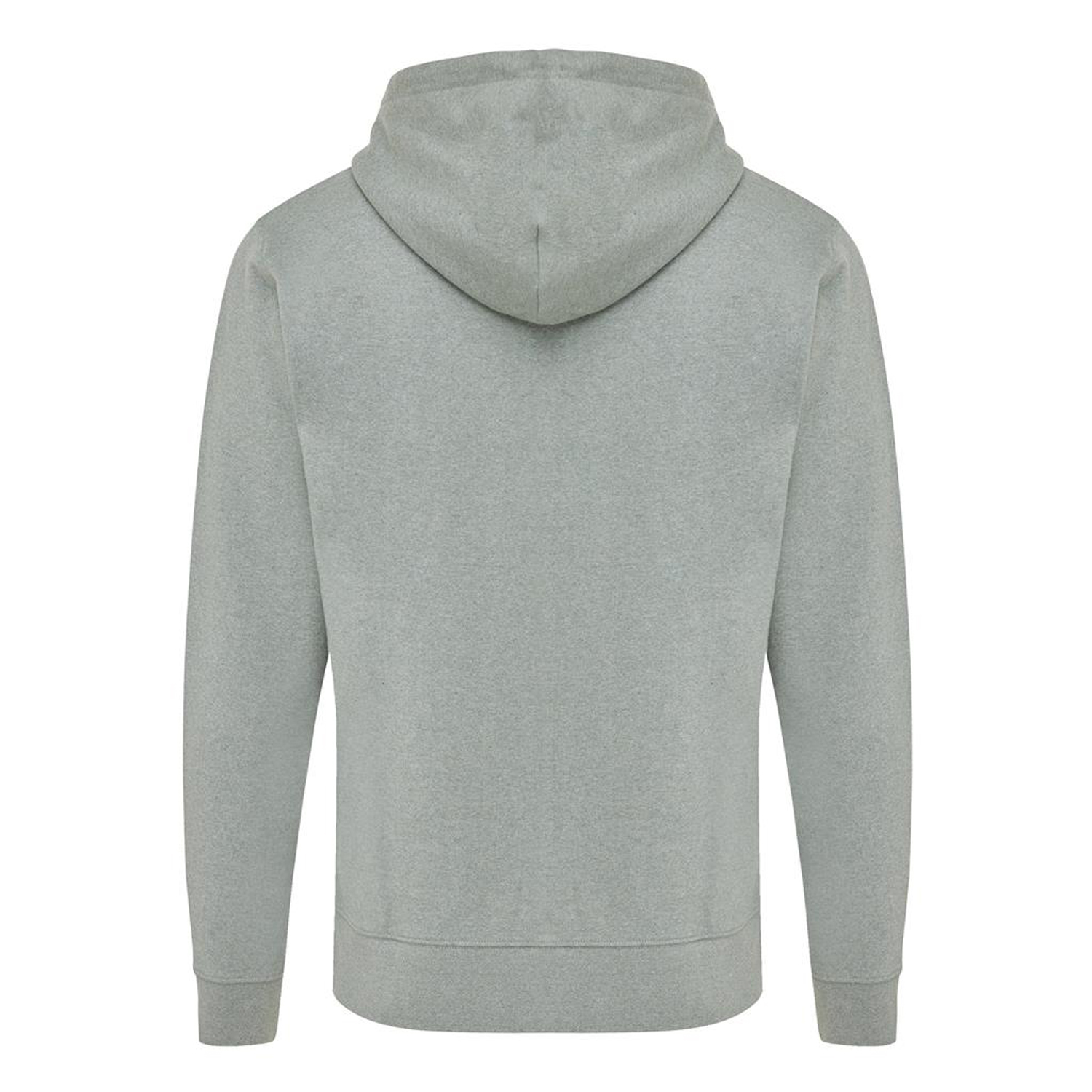 Худи на молнии Iqoniq Abisko из переработанного хлопка, унисекс, 340 г/м²