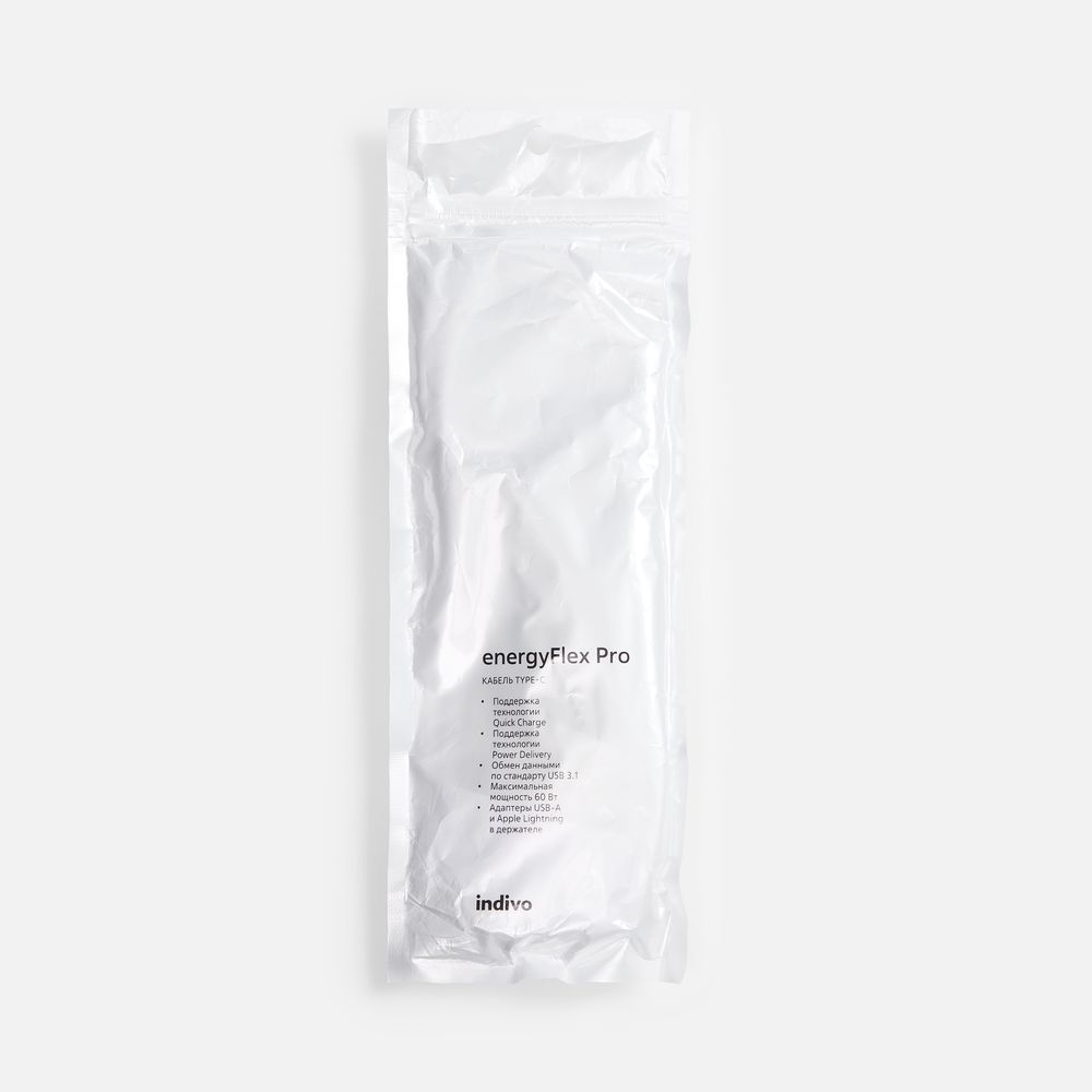 Кабель-ланьярд energyFlex Pro, черный