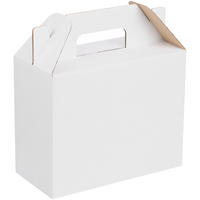 Коробка In Case S, ver.2, белая с крафтовым оборотом