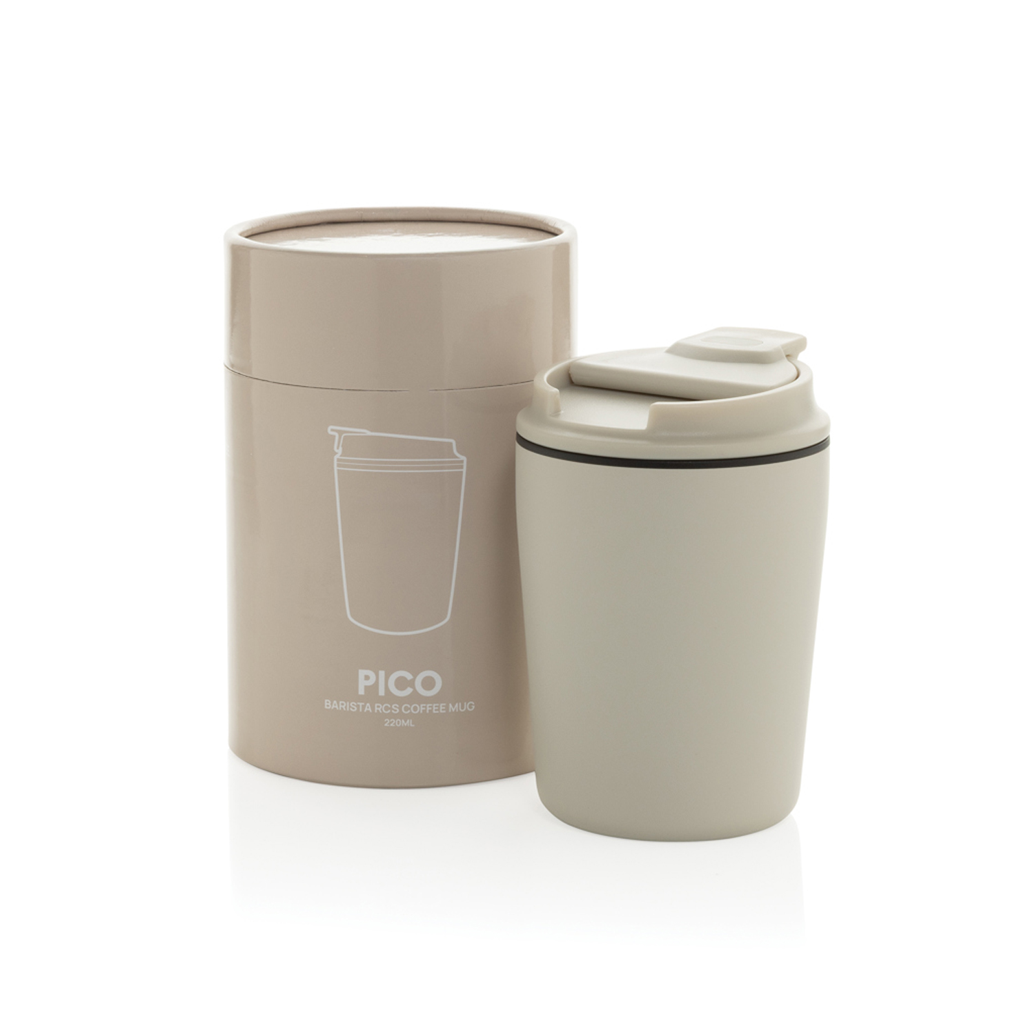 Кружка для кофе Pico Barista RCS, 220 мл, в тубусе