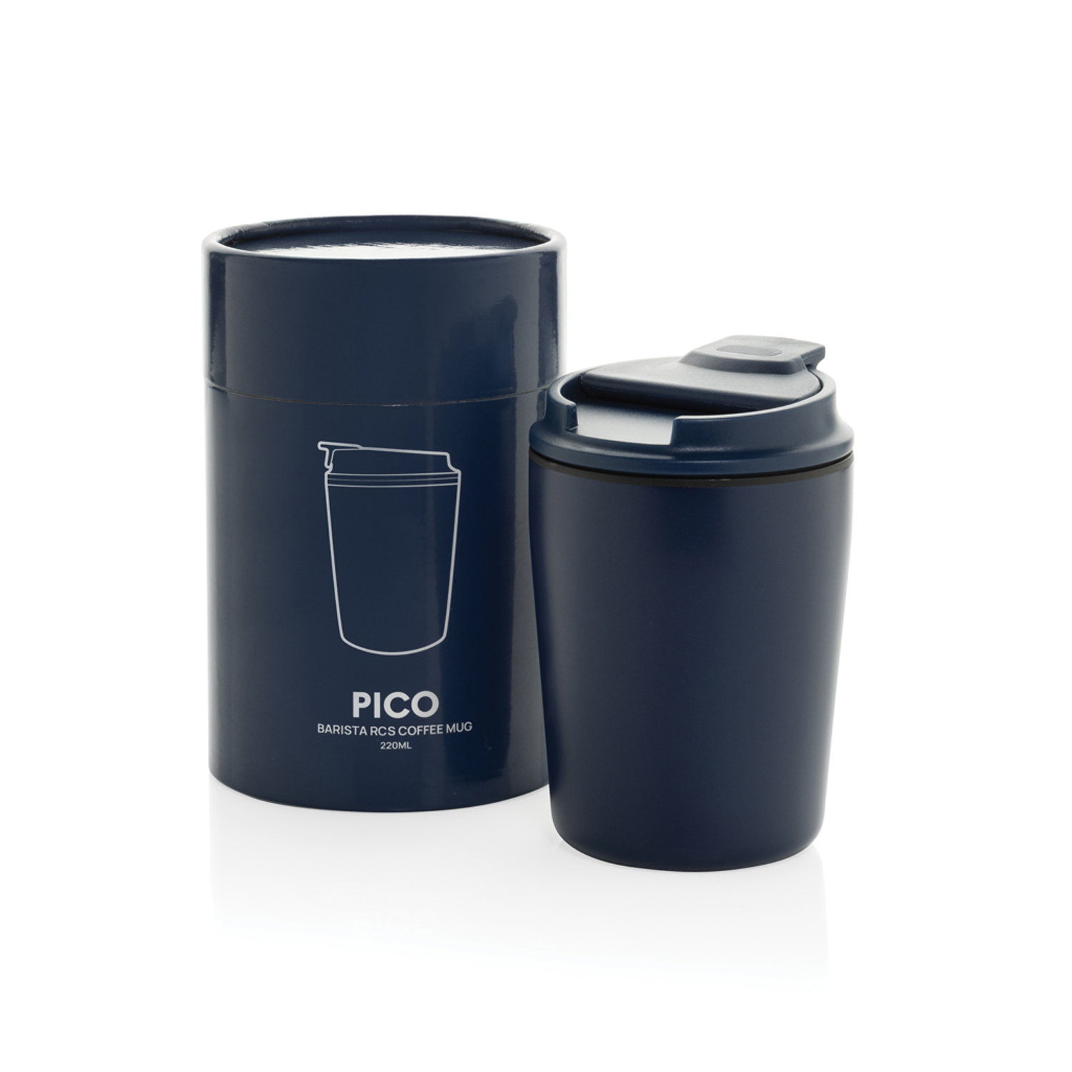 Кружка для кофе Pico Barista RCS, 220 мл, в тубусе