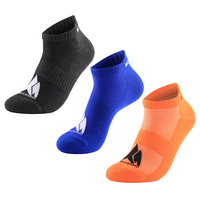 Набор из 3 пар спортивных носков Monterno Sport, серый, синий и оранжевый