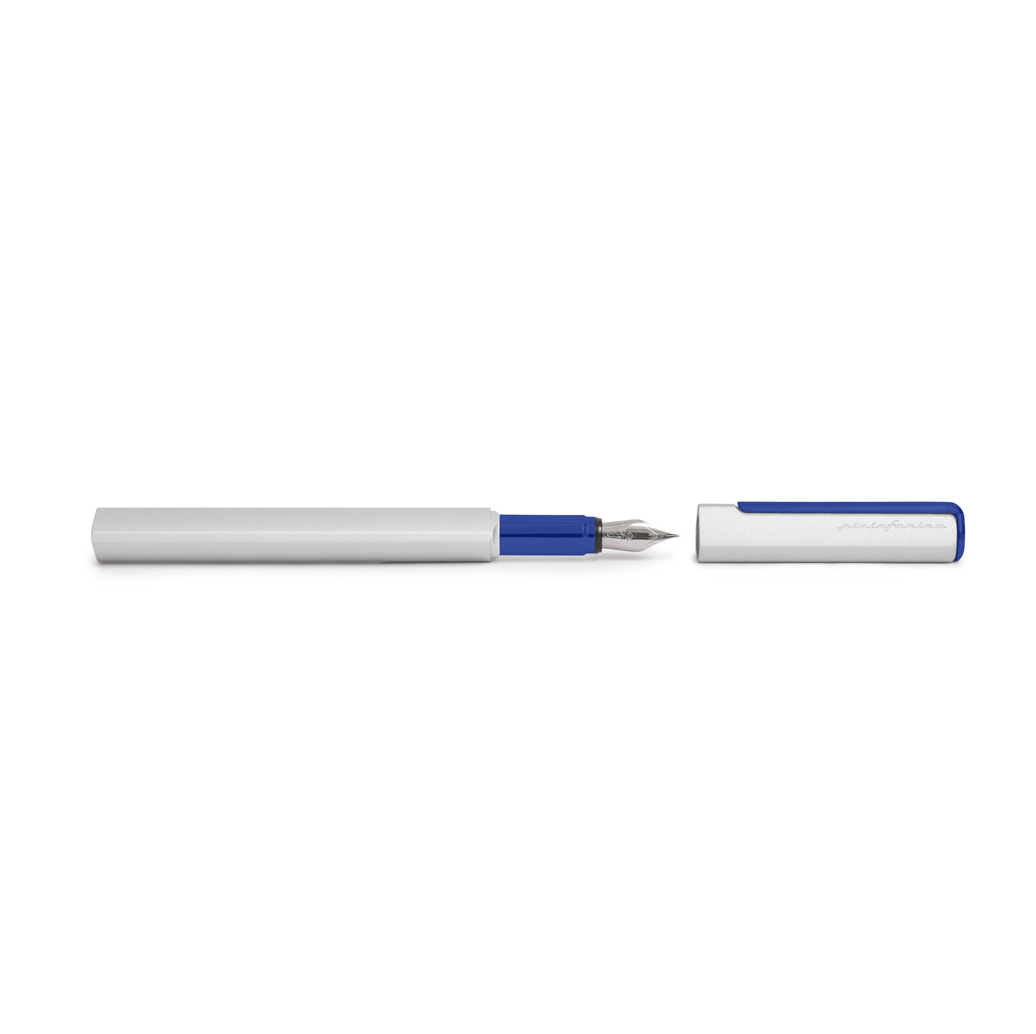Перьевая ручка PININFARINA PF One SILVER /BLUE
