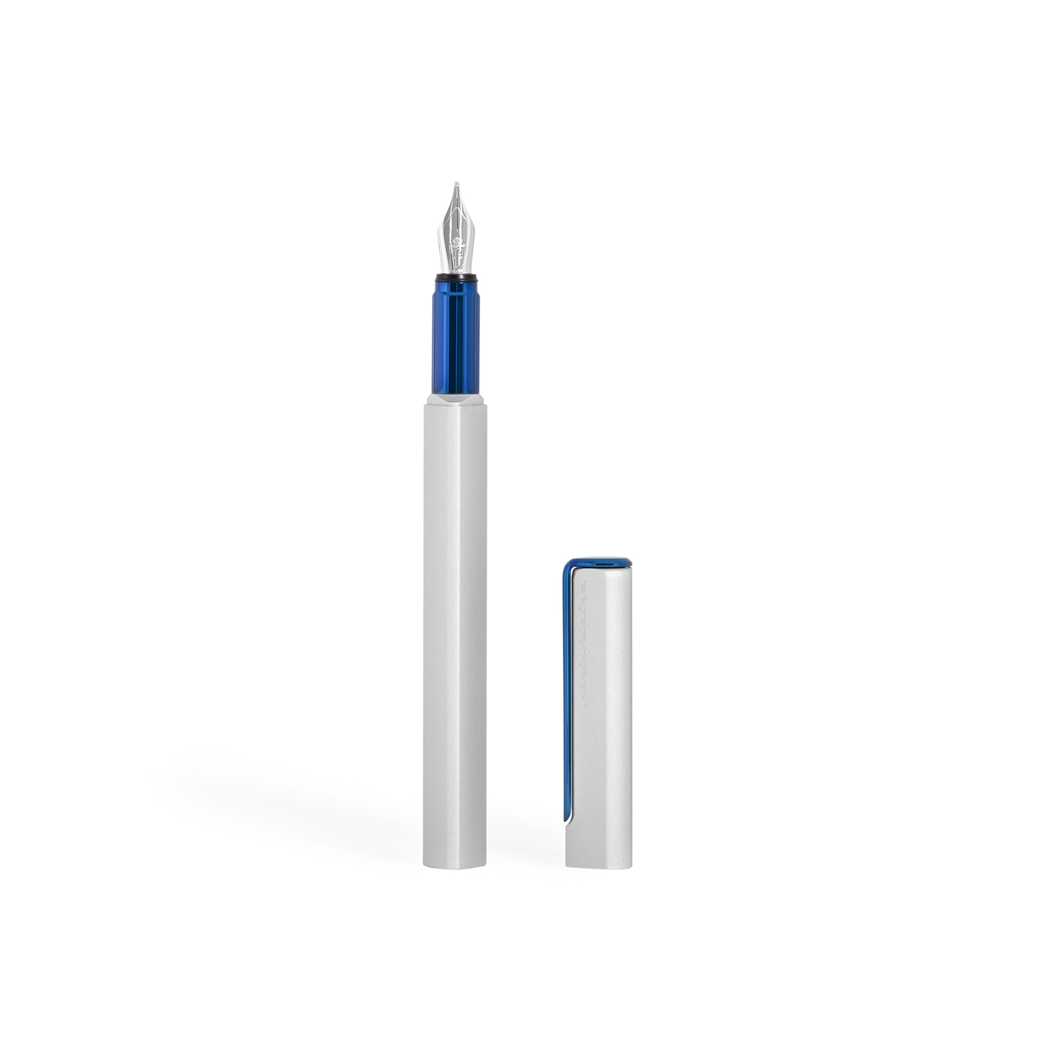 Перьевая ручка PININFARINA PF One SILVER /BLUE