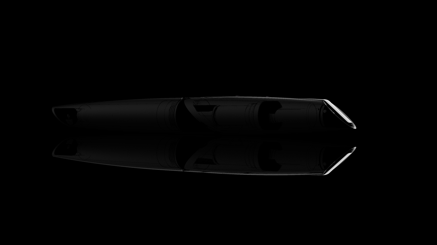 Перьевая ручка PININFARINA PF Two BLACK